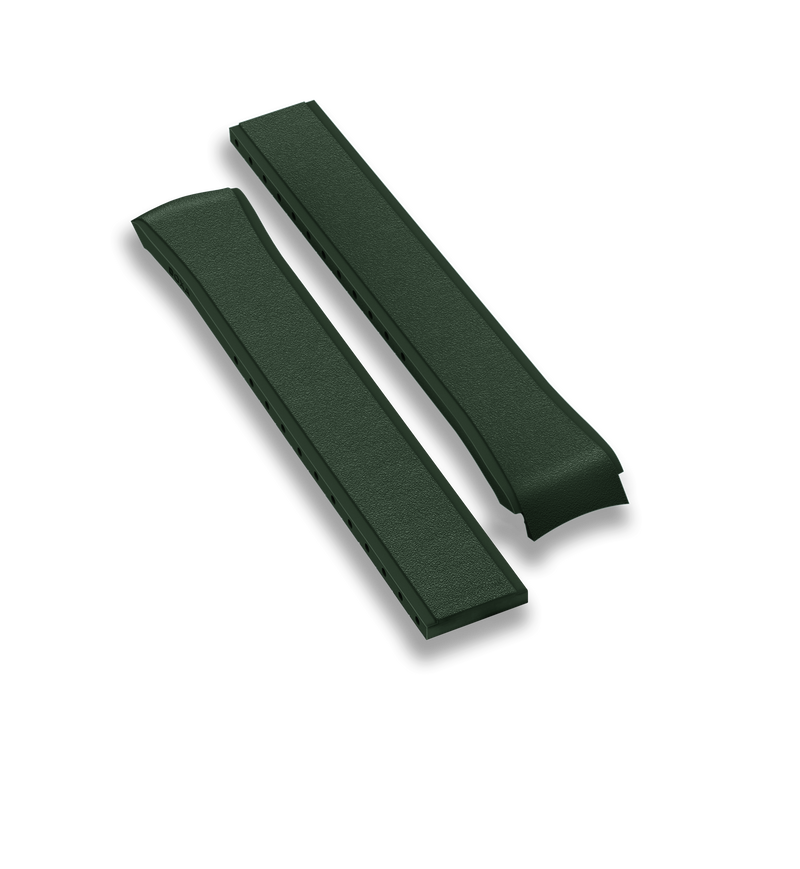 Rubber strap, Green