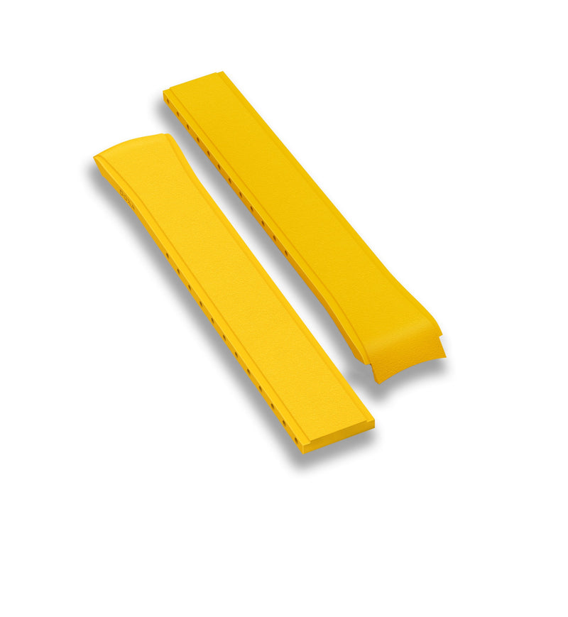 Kautschuk Armband, gelb
